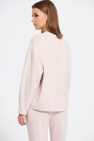 Брюки, джемпер, снуд EOLA 2111 елочка_пудра - фото 7