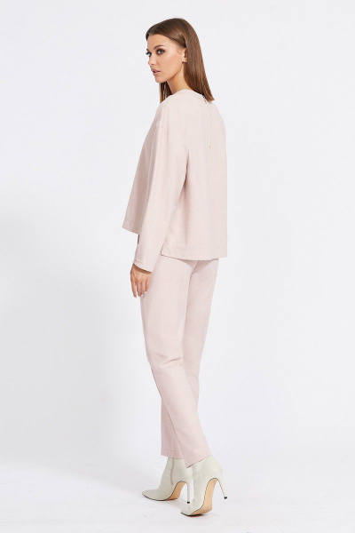 Брюки, джемпер, снуд EOLA 2111 елочка_пудра - фото 6