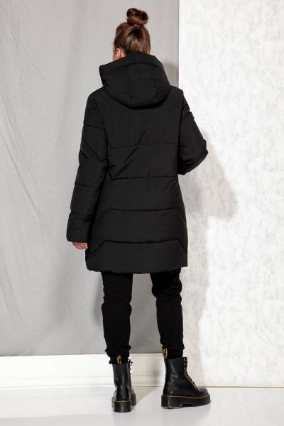 Полупальто Beautiful&Free 4065 черный - фото 4