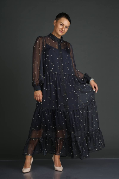 Платье ZigzagStyle 403 принт - фото 3