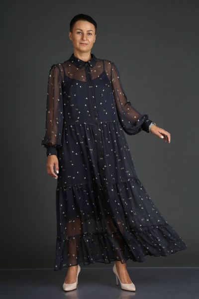 Платье ZigzagStyle 403 принт - фото 2