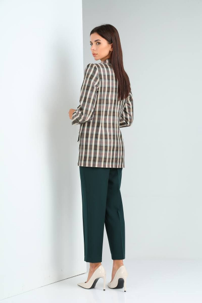 Брюки, жакет Shetti 2017 изумруд - фото 3