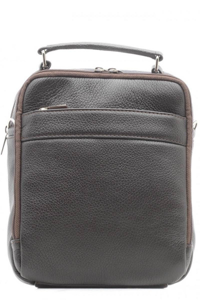 Элегантная сумка из натуральной кожи с регулируемым ремнем Souffle 182 0103 - фото 1