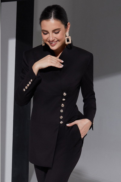 Брюки, жакет Lissana 4373 черный - фото 4