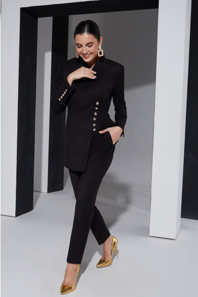 Брюки, жакет Lissana 4373 черный - фото 3