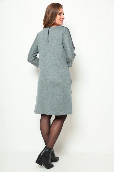 Платье Michel chic 2018 серый - фото 4