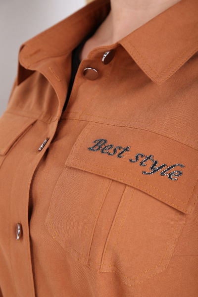 Брюки, рубашка, футболка Tensi 316 карамельный - фото 5