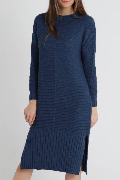 Платье Romgil 330ТЗ индиго - фото 4