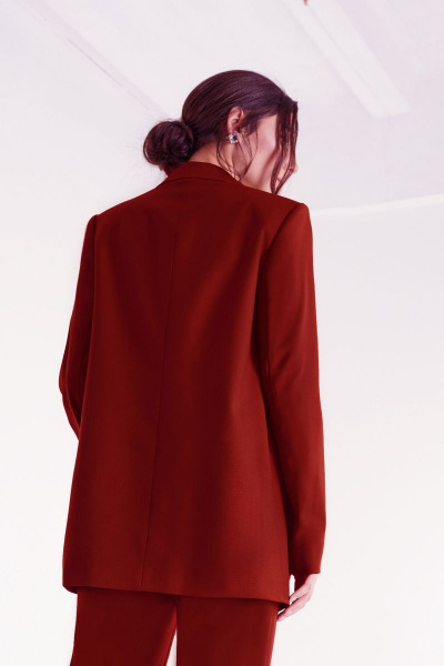 Брюки, жакет MALI 721-081 бордо - фото 7