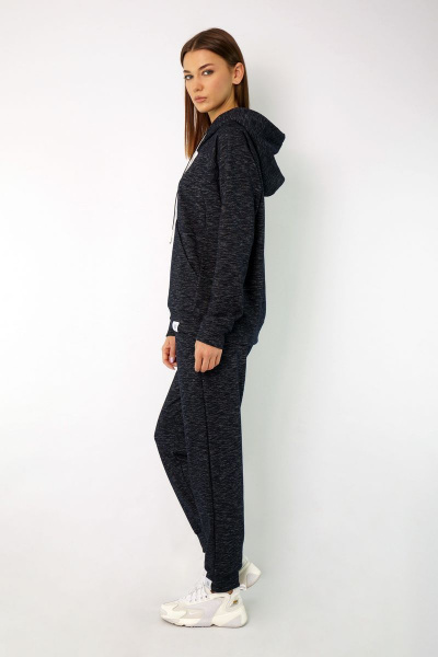 Брюки, худи Kivviwear 4046-4050 сине-серый_меланж - фото 10