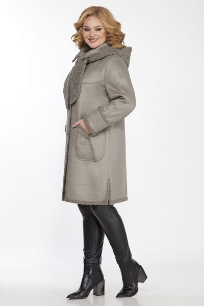 Пальто Matini 2.1024 светлый_хаки - фото 2