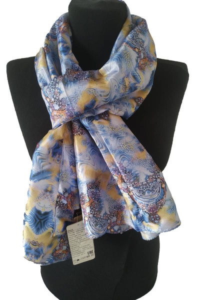 Шарф текстиль цифровой рисунок 50x180 см TrendCorner 1-14-15-151 902 - фото 1