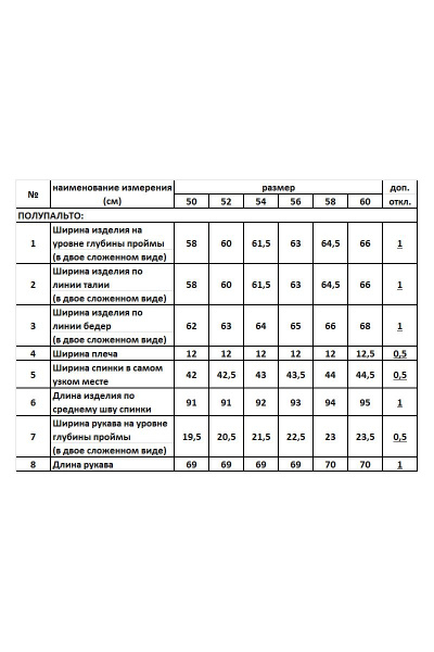 Полупальто Beautiful&Free 4065 черный - фото 5