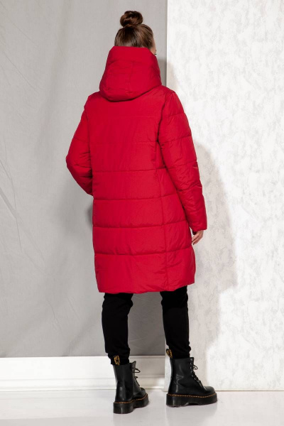 Полупальто Beautiful&Free 4064 красный - фото 3