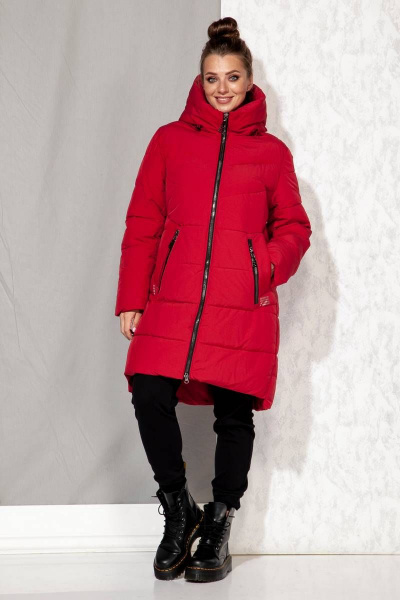 Полупальто Beautiful&Free 4064 красный - фото 1