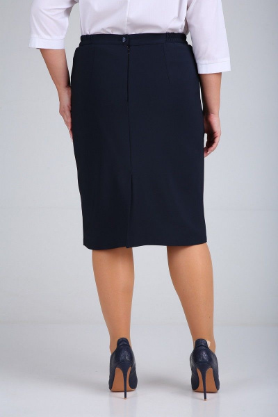 Юбка Mamma Moda М-55 синий_однотон - фото 4