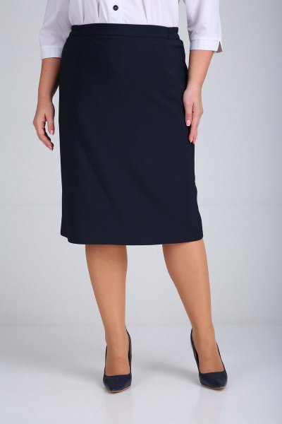 Юбка Mamma Moda М-55 синий_однотон - фото 2