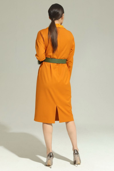 Платье Магия моды 1996 куркума - фото 3