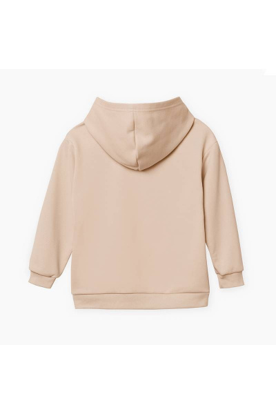 Объемное худи с капюшоном и накладным карманом Bell Bimbo 212089 бежевый - фото 3