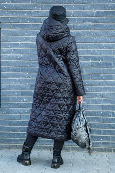 Пальто Lady Secret 5007 черный - фото 4