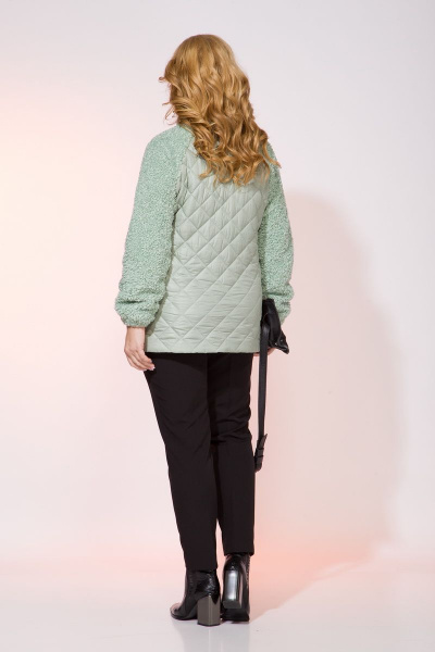 Куртка Liliana 997 фисташка - фото 3