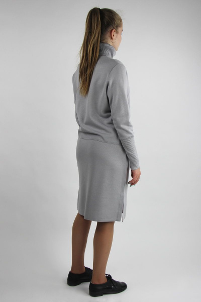 Демисезонный комплект из трикотажных джемпера и юбки Полесье С0115-20 1С1096-Д43 158,164 ангора - фото 4