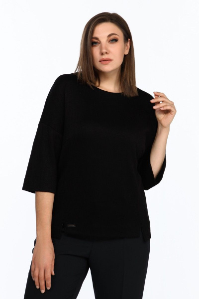 Джемпер IVA 1324 черный - фото 1