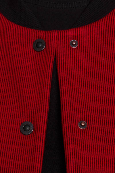 Бомбер Madech 202270 красный,черный - фото 5