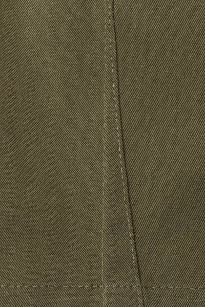 Брюки демисезонные из хлопка с резинкой и шлевками Madech 21182 болотный - фото 4