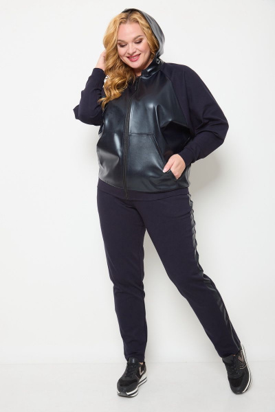 Брюки, джемпер Michel chic 1194 синий - фото 2