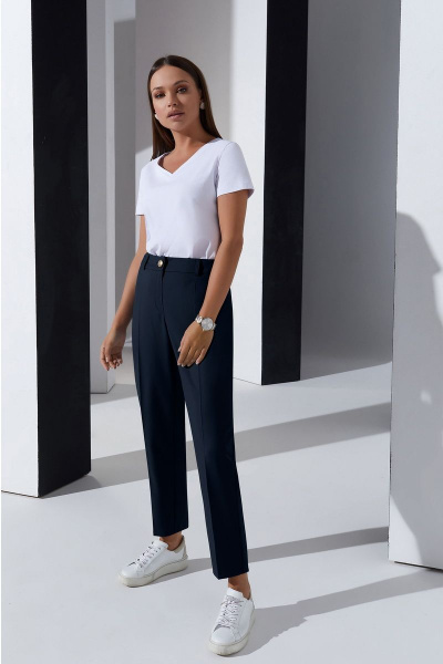 Блуза, брюки, жакет Lissana 4328 темно-синий - фото 7