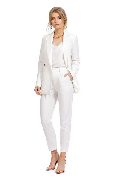Брюки, жакет PiRS 906 белый - фото 2