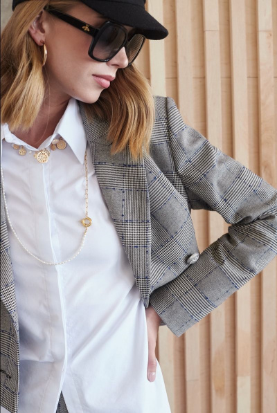 Блуза, брюки, жакет COCOCO 11092 - фото 5