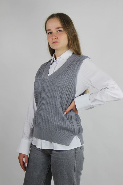 Жилет Полесье С1075-21 1С1115-Д43 158,164 серый - фото 2