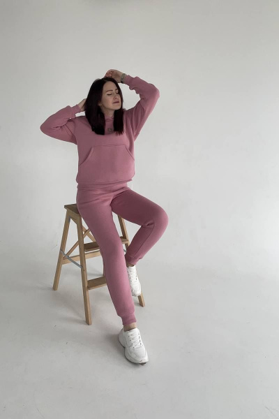 Брюки, толстовка Faldas ФС-2.170 пыльная_роза - фото 3