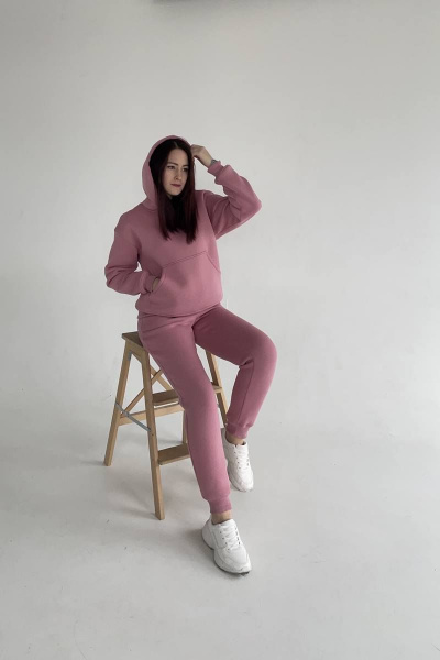 Брюки, толстовка Faldas ФС-2.170 пыльная_роза - фото 4