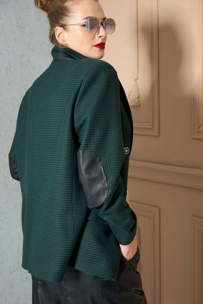 Жакет SOVA 11162 зеленый - фото 4