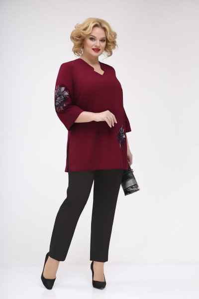 Блуза, брюки Ивелта плюс 2949 - фото 2