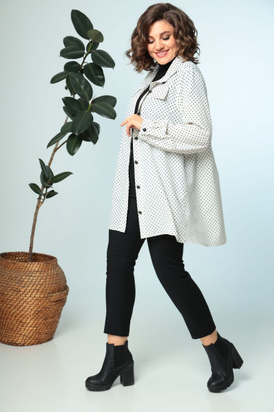 Блуза Anastasia 706 молочный - фото 1