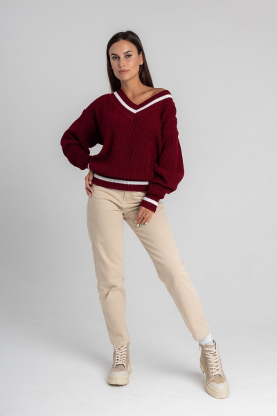 Джемпер EV&ES 9 бордо - фото 8