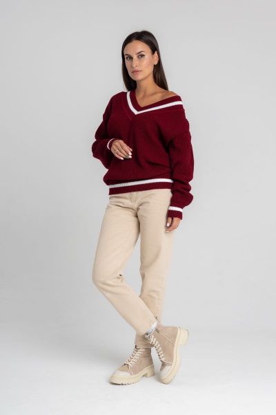 Джемпер EV&ES 9 бордо - фото 3