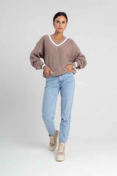 Джемпер EV&ES 9 кофе - фото 5