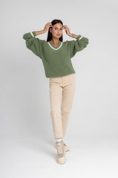 Джемпер EV&ES 9 полынь - фото 6