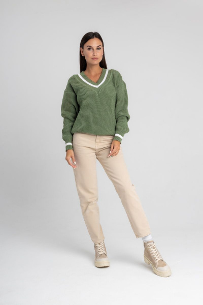 Джемпер EV&ES 9 полынь - фото 4