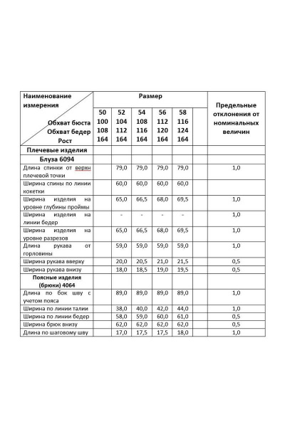 Блуза, брюки Deesses 2100 - фото 4