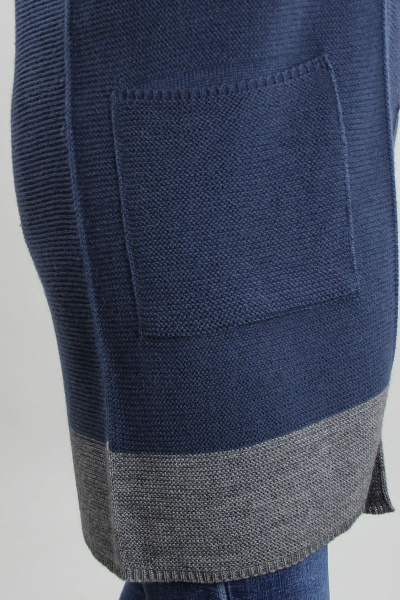 Жакет Полесье С2313-20 0С8601-Д43 158,164 синяя_туча - фото 3