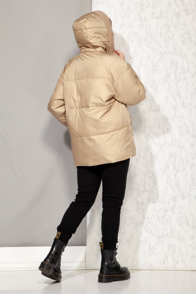Куртка Beautiful&Free 4066 бежевый - фото 5