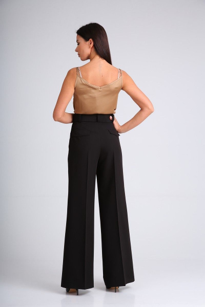 Топ SandyNa 13803 коричневый - фото 3