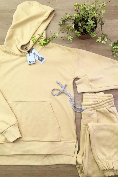 Брюки, джемпер LeNata 21146 желтый - фото 6