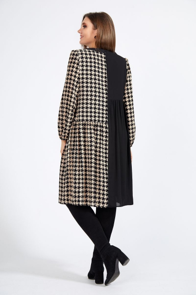 Платье Милора-стиль 931 гусиная_лапка - фото 2